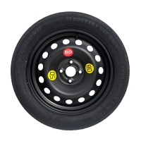 Kit - Pneu suplente PEUGEOT PARTNER I R16 4x108x65,1 + chave de caixa + macaco + capa para macaco