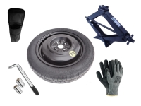 Kit - Pneu suplente HYUNDAI BAYON R15 4x100x54,1 + chave de caixa + macaco + capa para macaco