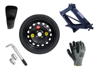 Kit - Pneu suplente CITROEN XSARA II R16 4x108x65,1 + chave de caixa + macaco + capa para macaco