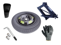 Kit - Pneu suplente PEUGEOT 3008 I R16 4x108x65,1 + chave de caixa + macaco + capa para macaco