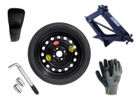 Kit - Pneu suplente HYUNDAI COUPE II R15 + chave de caixa + macaco + capa para macaco